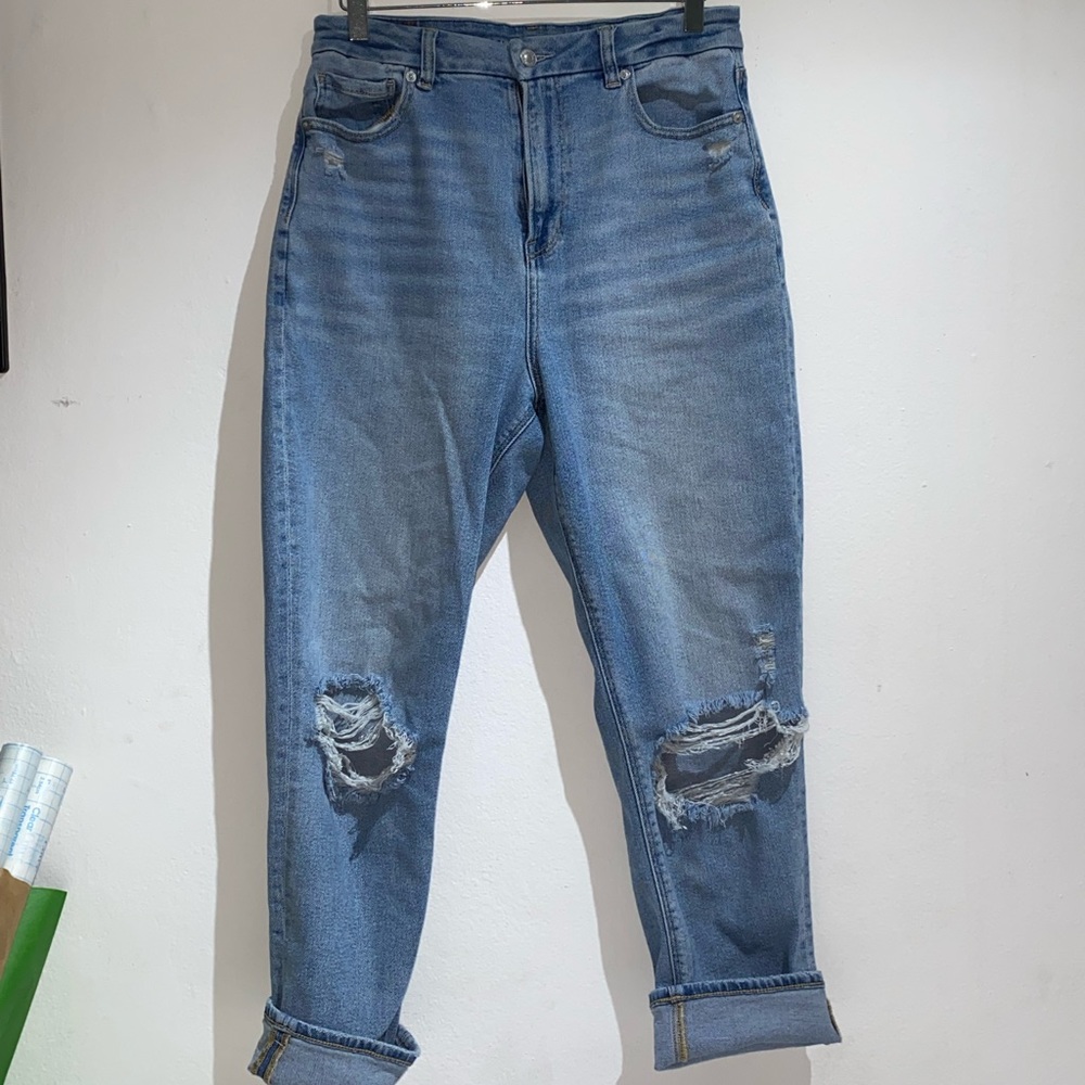 High rise stretchy jean